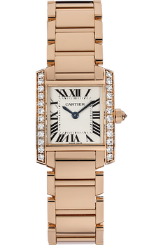 Tank Francaise Rose Gold Quartz