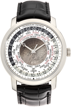 Traditionnelle World Time White Gold Automatic