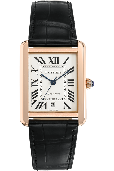 Tank Solo XL Rose Gold and Stainless Steel Automatic