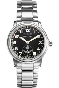 Leman Complete Calendar Moonphase Stainless Steel Automatic