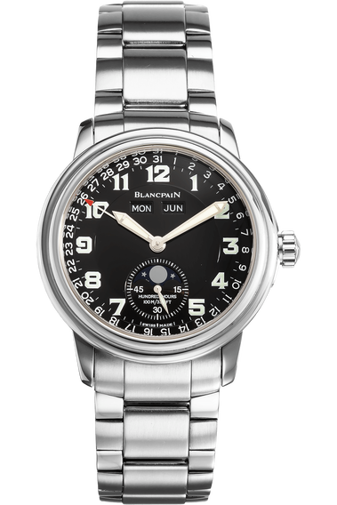 Leman Complete Calendar Moonphase Stainless Steel Automatic