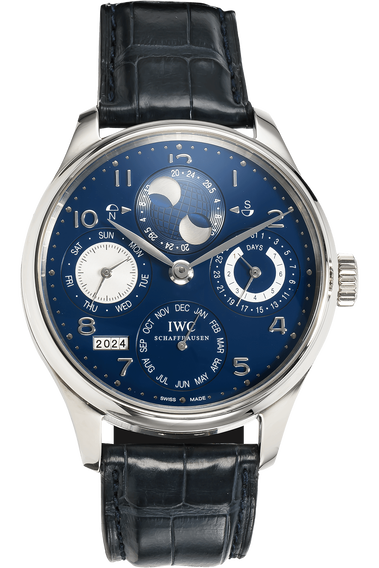 Portuguese Perpetual Calendar White Gold Automatic