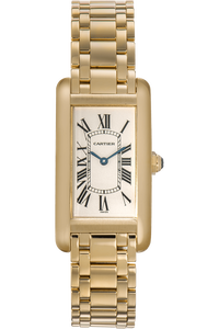 Tank Americaine Yellow Gold Quartz