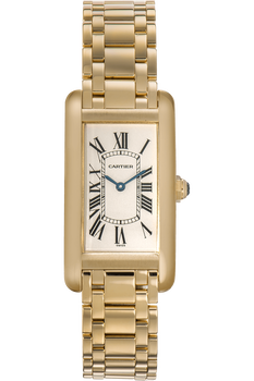 Tank Americaine Yellow Gold Quartz