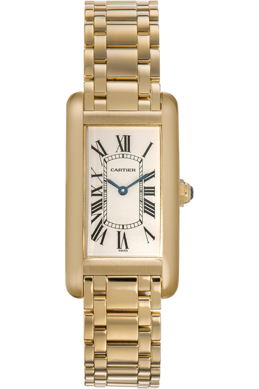Tank Americaine Yellow Gold Quartz