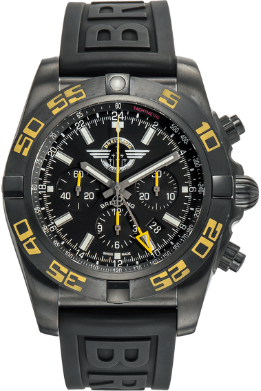 Chronomat GMT Breitling Jet Team Limited Edition PVD Stainless Steel Automatic