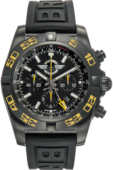 Chronomat GMT Breitling Jet Team Limited Edition PVD Stainless Steel Automatic