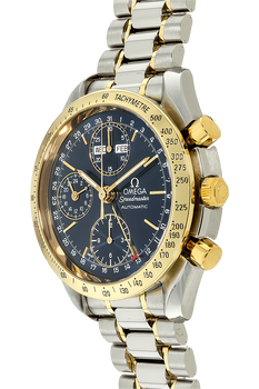 Speedmaster Day-Date Yellow Gold and Stainless Steel