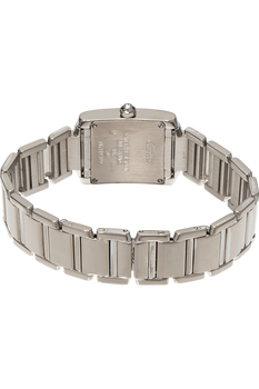 Tank Francaise White Gold Quartz