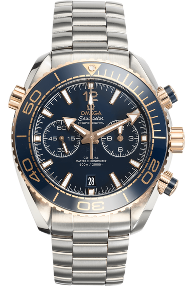 Seamaster Planet Ocean Chronograph Rose Gold and Stainless Steel Automatic