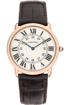 Ronde Solo Louis Cartier Rose Gold Manual