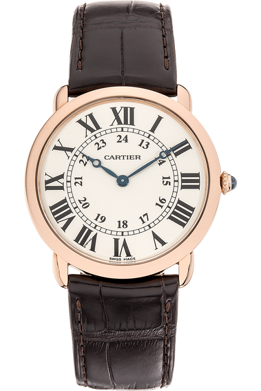 Ronde Solo Louis Cartier Rose Gold Manual