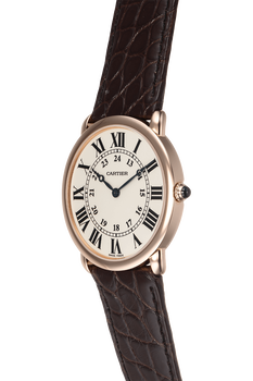 Ronde Solo Louis Cartier Rose Gold Manual