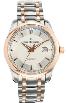 Manero AutoDate Rose Gold and Stainless Steel Automatic