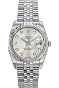 Datejust White Gold and Stainless Steel Automatic