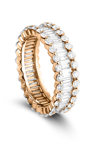 Baguette Love Ring