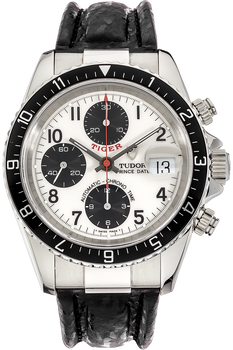 Prince Date Tiger Chronograph Stainless Steel Automatic