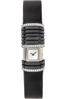 Declaration White Gold and Ceramic Quartz