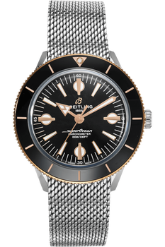 Superocean Heritage &#39;57 Rose Gold and Stainless Steel Automatic