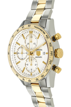 Carrera Chronograph Yellow Gold and Stainless Steel