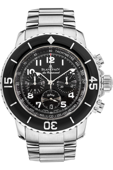 Fifty Fathoms Air Command Flyback Stainless Steel Automatic