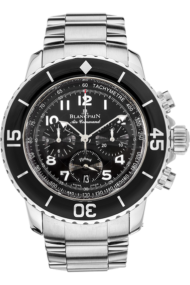Fifty Fathoms Air Command Flyback Stainless Steel Automatic