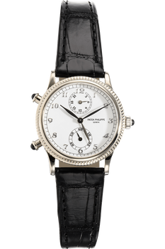 Calatrava Travel Time Reference 4864 White Gold Manual