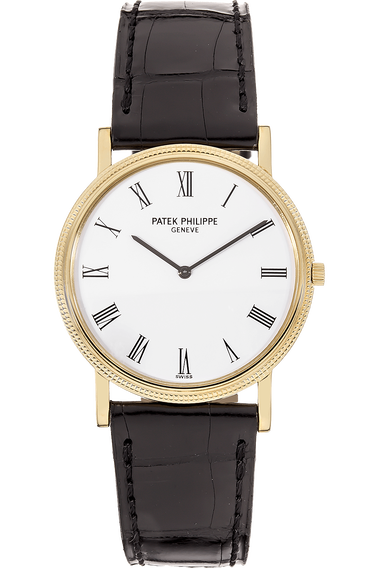 Calatrava Reference 3520 Yellow Gold Manual
