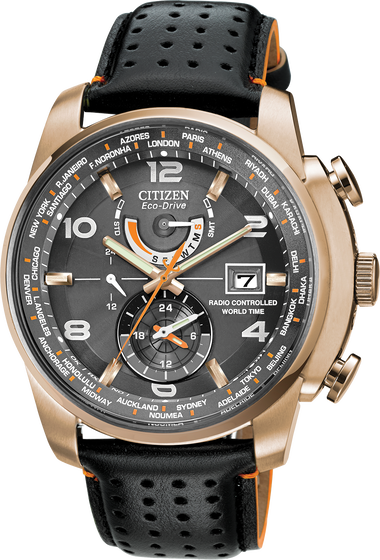 Citizen eco drive atomic world time online