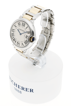 Ballon Bleu Yellow Gold and Stainless Steel Quartz