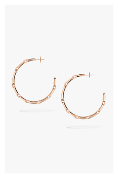 Move Link MM Hoops in Pink Gold