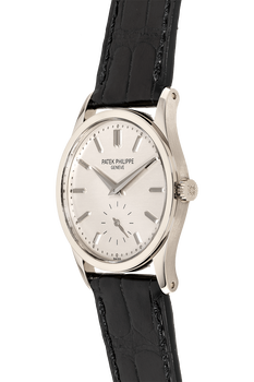 Calatrava Reference 3796 White Gold Manual
