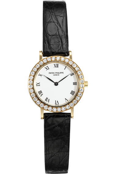Calatrava Reference 4820 Yellow Gold Quartz