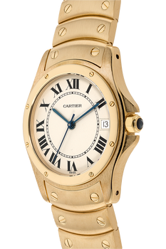Santos Ronde Yellow Gold Automatic