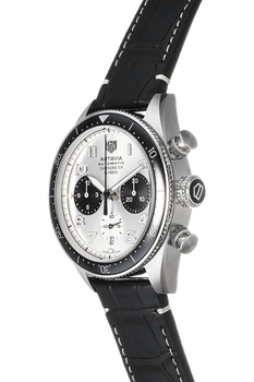 Autavia Flyback Stainless Steel Automatic