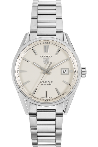 Carrera Calibre 5 Stainless Steel Automatic