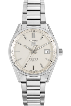 Carrera Calibre 5 Stainless Steel Automatic