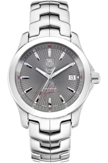 Pre Owned TAG Heuer Link Tiger Woods Limited Edition Stainless Steel Automatic