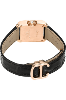 Tank Anglaise Rose Gold Quartz