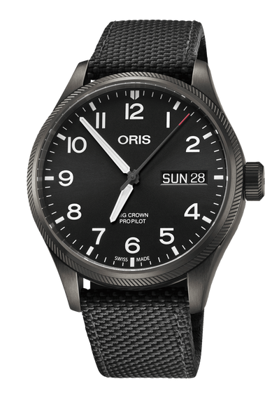 Oris big crown propilot black top