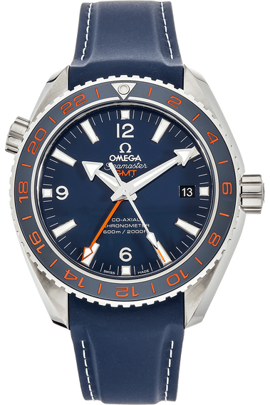Seamaster Planet Ocean Co-Axial GMT Stainless Steel Automatic