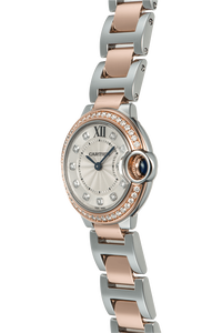 Ballon Bleu Rose Gold and Stainless Steel Quartz