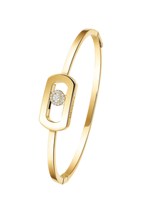 So Move Bangle in Yellow Gold Size L