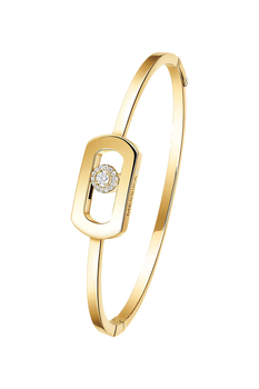So Move Bangle in Yellow Gold Size L