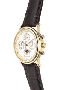 Villeret Perpetual Calendar Chronograph Yellow Gold Automatic