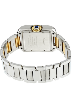 Tank Anglaise Yellow Gold and Stainless Steel Automatic