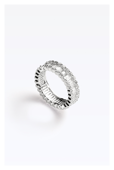 Baguette Love Ring
