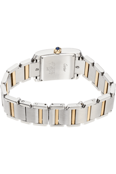 Tank Francaise Yellow Gold and Stainless Steel Quartz