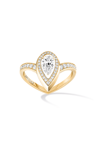 Fiery Ring 0.30CT in Yellow Gold