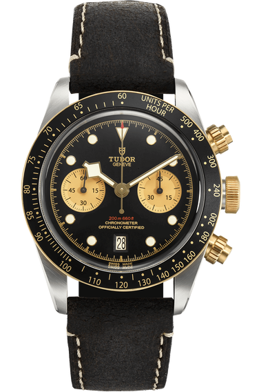 Black Bay Chronograph Yellow Gold and Stainless Steel Automatic
